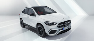 Ein weißer Mercedes-Benz GLA SUV | © Mercedes-Benz AG