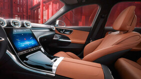 Az új C-osztály limuzin.