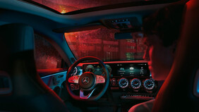 Az új C-osztály limuzin.