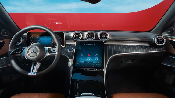 Az új C-osztály limuzin.