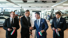 Válságban is növekedésben – <br />A Pappas Auto új szerelőbázist avatott fel