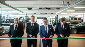 Válságban is növekedésben – <br />A Pappas Auto új szerelőbázist avatott fel